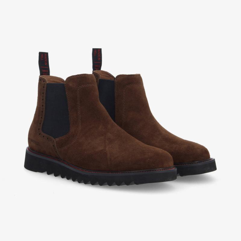 RIPPLE CHELSEA M - SUEDE - BROWN